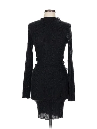 Pre-owned Zara Cocktail Dress In Black