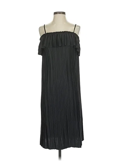 Pre-owned Zara Cocktail Dress In Black