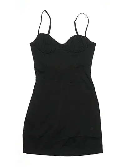 Pre-owned Zara Cocktail Dress In Black