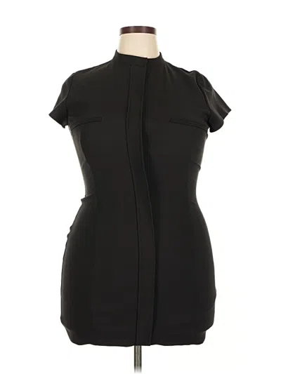 Pre-owned Zara Cocktail Dress In Black