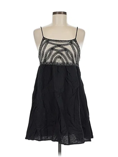 Pre-owned Zara Cocktail Dress In Black