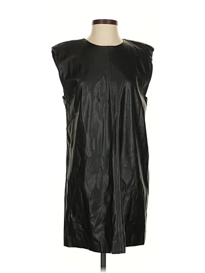 Pre-owned Zara Cocktail Dress In Black
