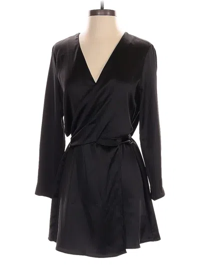 Pre-owned Zara Cocktail Dress In Black