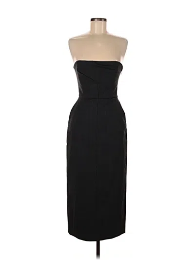 Pre-owned Zara Cocktail Dress In Black