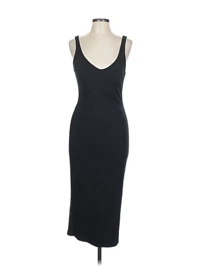 Pre-owned Zara Cocktail Dress In Black