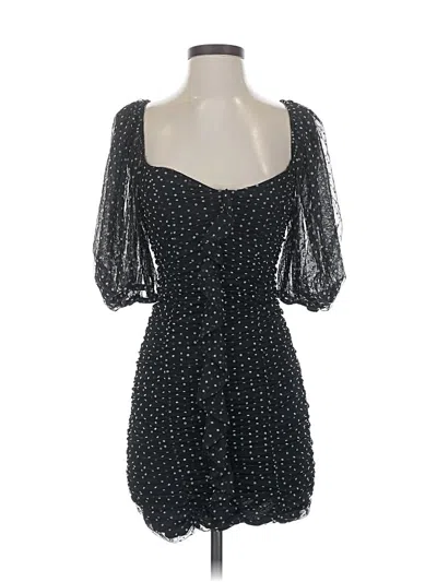 Pre-owned Zara Cocktail Dress In Black