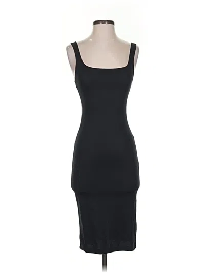 Pre-owned Zara Cocktail Dress In Black