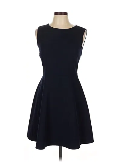 Pre-owned Zara Cocktail Dress In Black