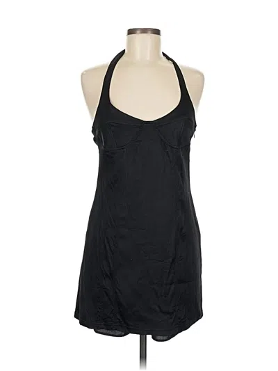 Pre-owned Zara Cocktail Dress In Black