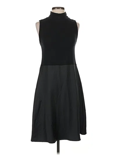 Pre-owned Zara Cocktail Dress In Black