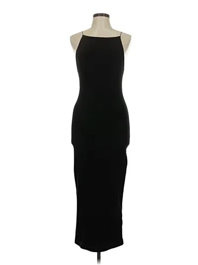 Pre-owned Zara Cocktail Dress In Black