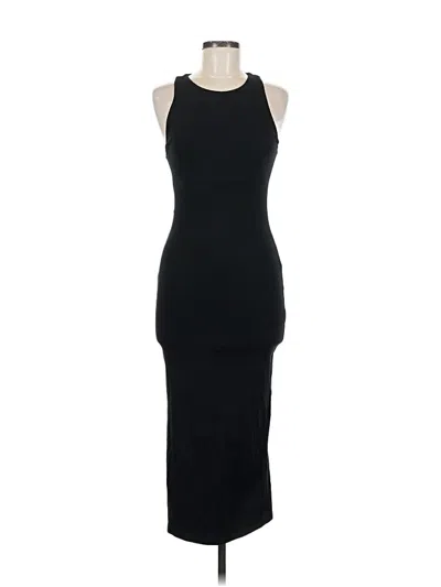 Pre-owned Zara Cocktail Dress In Black
