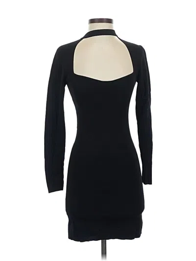 Pre-owned Zara Cocktail Dress In Black