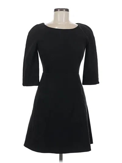 Pre-owned Zara Cocktail Dress In Black