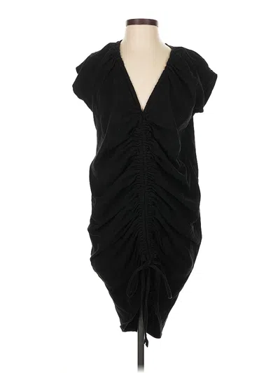 Pre-owned Zara Cocktail Dress In Black