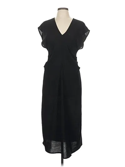 Pre-owned Zara Cocktail Dress In Black
