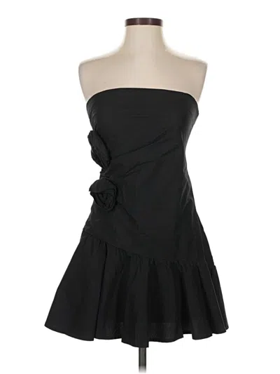 Pre-owned Zara Cocktail Dress In Black