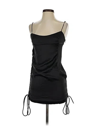 Pre-owned Zara Cocktail Dress In Black