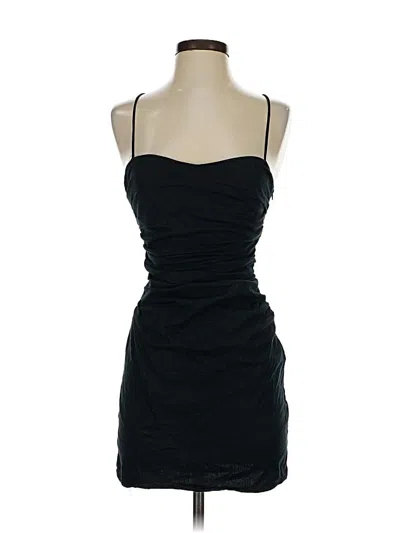 Pre-owned Zara Cocktail Dress In Black