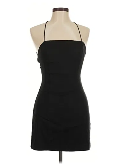 Pre-owned Zara Cocktail Dress In Black