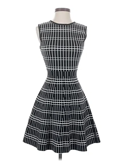 Pre-owned Zara Cocktail Dress In Black
