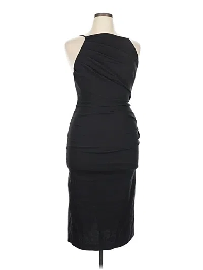 Pre-owned Zara Cocktail Dress In Black
