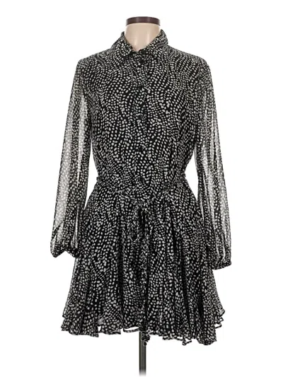 Pre-owned Zara Cocktail Dress In Black