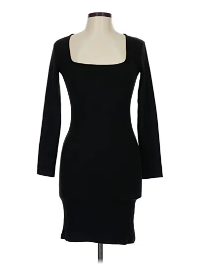 Pre-owned Zara Cocktail Dress In Black
