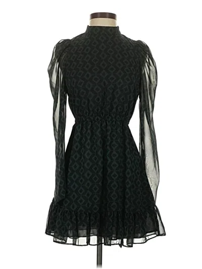 Pre-owned Zara Cocktail Dress In Black