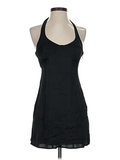 Pre-owned Zara Cocktail Dress In Black