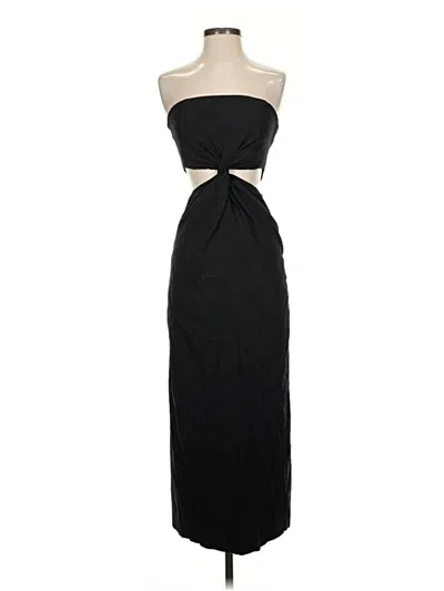 Pre-owned Zara Cocktail Dress In Black
