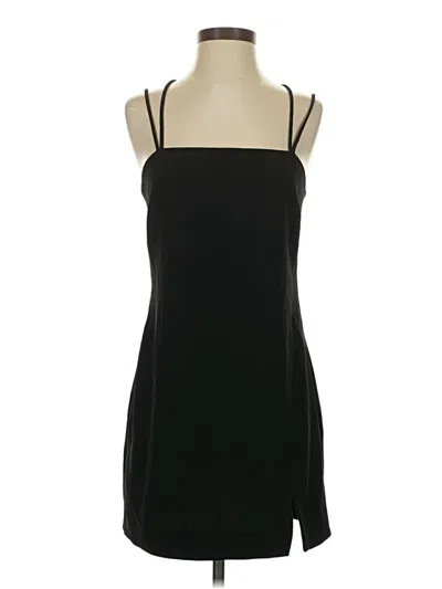Pre-owned Zara Cocktail Dress In Black