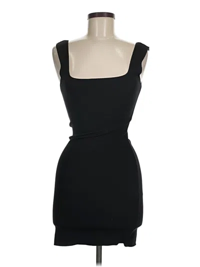 Pre-owned Zara Cocktail Dress In Black