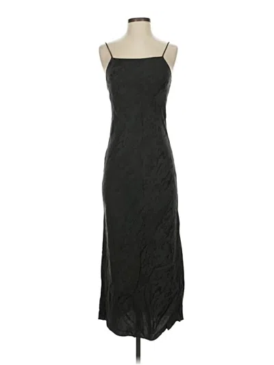 Pre-owned Zara Cocktail Dress In Black