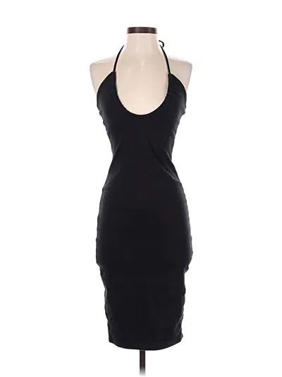 Pre-owned Zara Cocktail Dress In Black