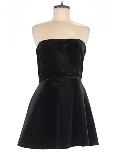 Pre-owned Zara Cocktail Dress In Black