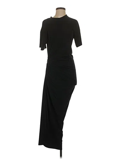 Pre-owned Zara Cocktail Dress In Black