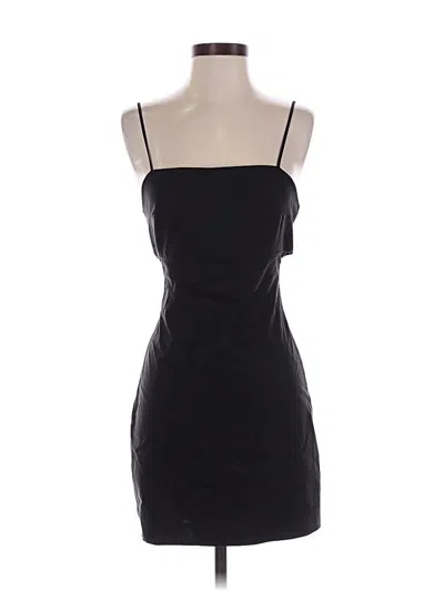 Pre-owned Zara Cocktail Dress In Black