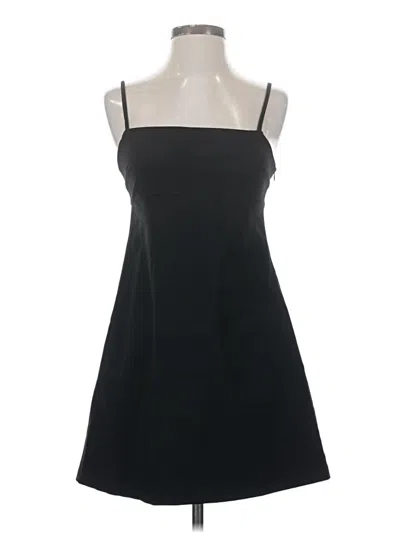 Pre-owned Zara Cocktail Dress In Black