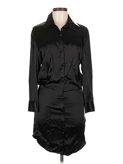 Pre-owned Zara Cocktail Dress In Black