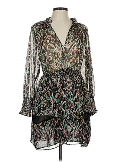 Pre-owned Zara Cocktail Dress In Black