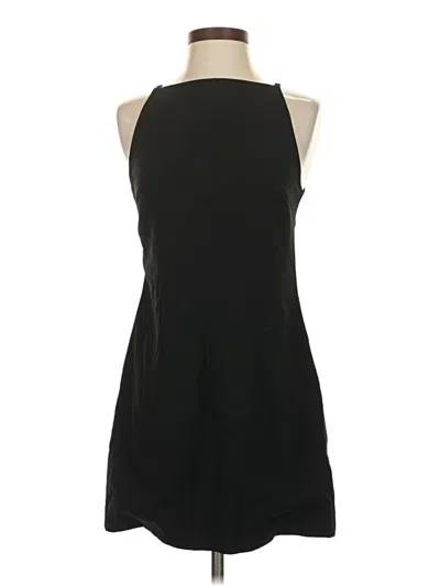 Pre-owned Zara Cocktail Dress In Black