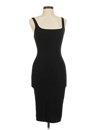 Pre-owned Zara Cocktail Dress In Black