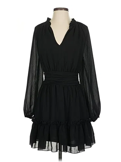 Pre-owned Zara Cocktail Dress In Black