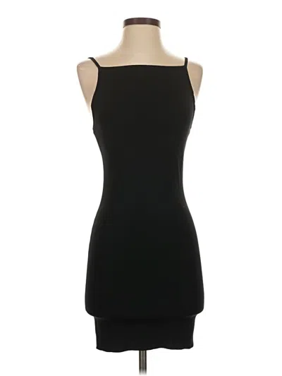 Pre-owned Zara Cocktail Dress In Black