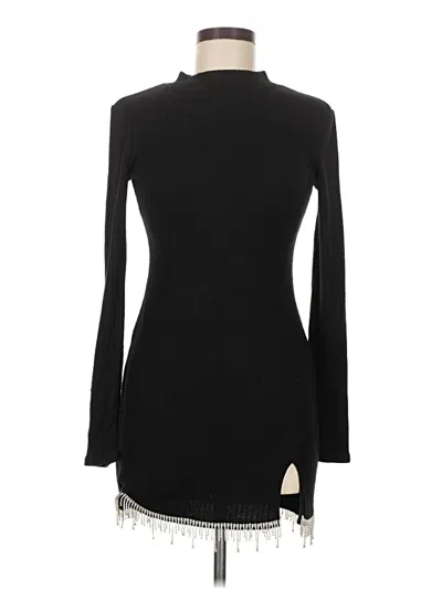Pre-owned Zara Cocktail Dress In Black