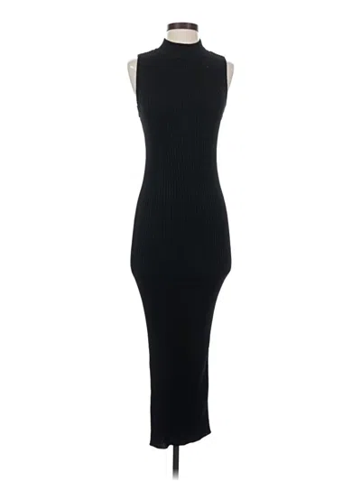 Pre-owned Zara Cocktail Dress In Black