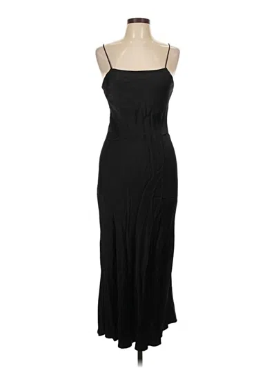 Pre-owned Zara Cocktail Dress In Black