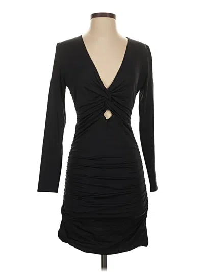 Pre-owned Zara Cocktail Dress In Black