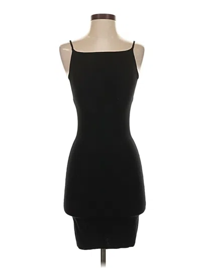 Pre-owned Zara Cocktail Dress In Black